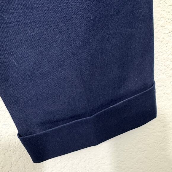 J. Jill Womens Premium Bi Stretch Pants Size 14 Tall Minimal Neutral Office Blue - Picture 4 of 7